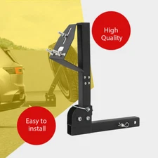 Truck Trailer Hitch Spare Adjustable Tire Mount For All 2" Receiver Heavy-Duty