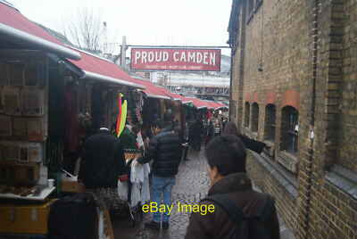 Photo 12x8 View of stalls in the Camden Stables Market Camden Town Looking c2016