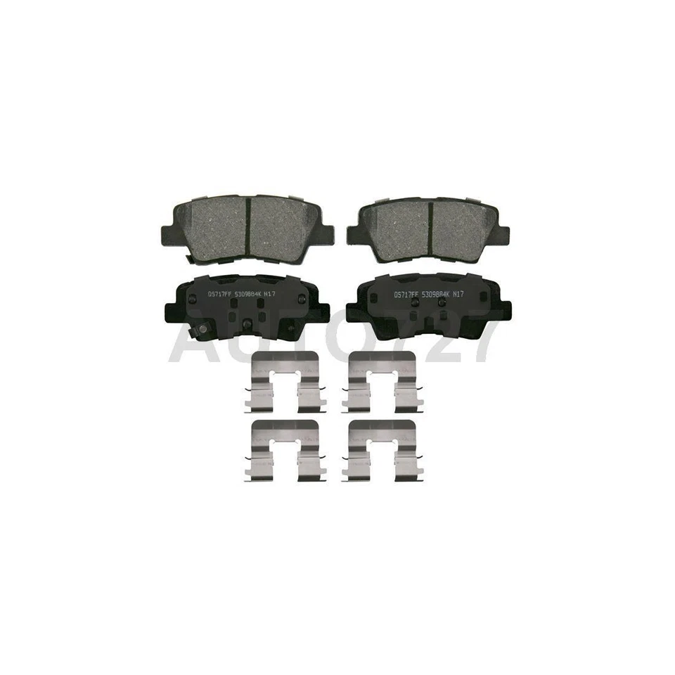 Wagner 刹车前后 2X 盘式制动垫套装适用于 2016 现代索纳塔 — 第 3/4 张图片