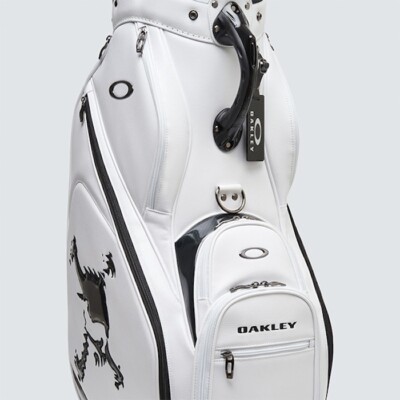 ゴルフバッグ・キャディバッグ OAKLEY Skull Golf Bag 16.0 White print OAKLEY 最大55%☆8/29〜 オークリー キャディバッグ Skull Golf
