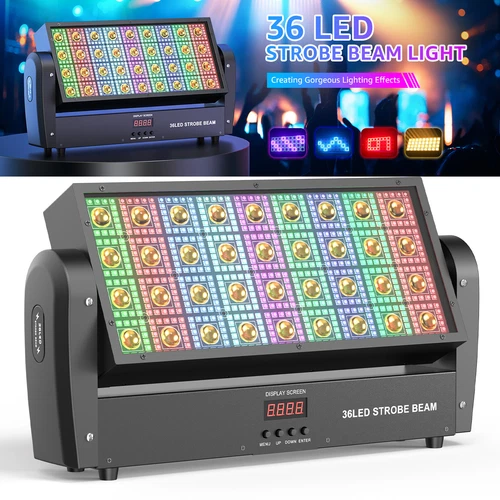 4 sztuki 250W Wallwasher Światło sceniczne RGBW 36LED DMX Strobe Moving Head DJ Reflektor - Zdjęcie 10 z 21