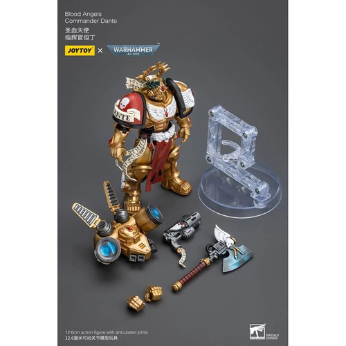 JoyToy Space Marines - Blood Angels Commander Dante - 1/18 - Warhammer 40K - Imagen 7 de 7