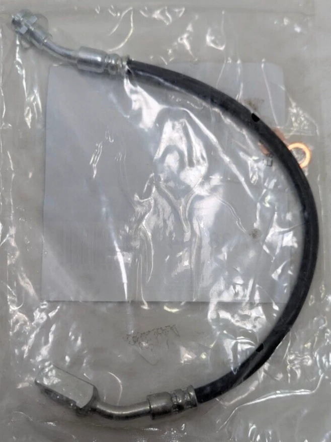 BHA38554 制动液压软管 适合 86-97 日产 D21 探路者拾音器 左前 — 第 2/2 张图片