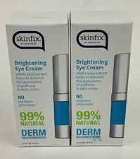 Skinfix Brightening Eye Cream 99% Natural for All Skin Types 0.5 oz 