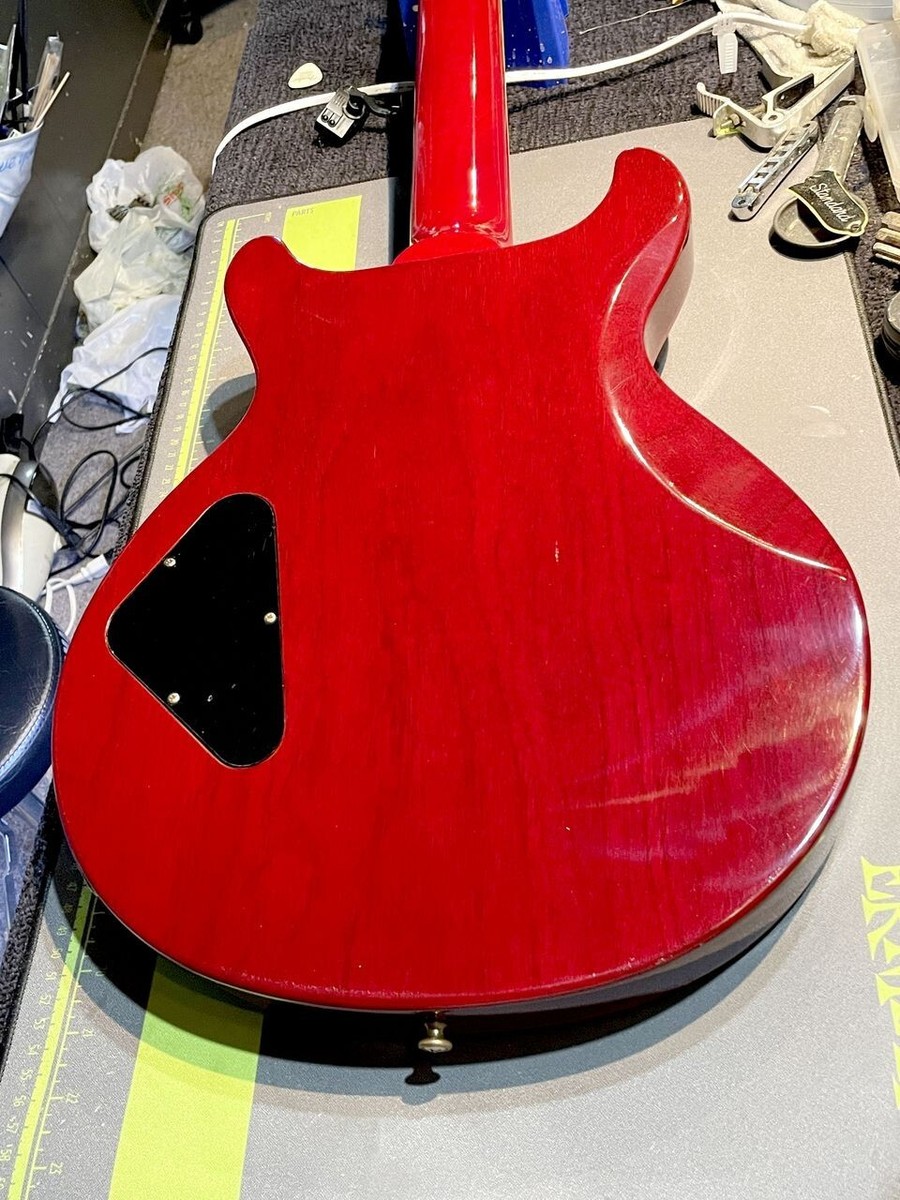 Gibson] Les Paul Standard DC Plus Trans Red 2004 Electric Guitar