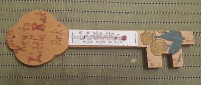 Key to LITTLE ROCK ARK. Thermometer CUTE