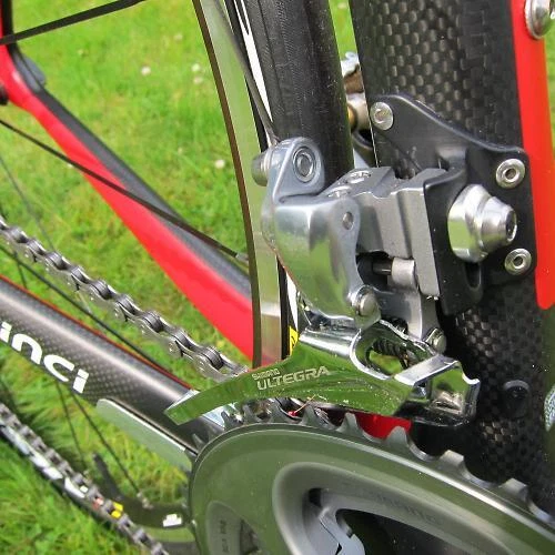 New Bicycle Frame Protector Chain Deflector Chainstay Guard 2 pieces Aluminum - Image 2 of 2