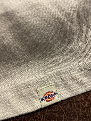 Ladies DICKIES horseshoe design Logo - Celadon, short sleeve T-Shirt, medium M ! - Picture 7 of 9