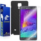 ArmorSuit Samsung Galaxy Note 4 Screen Protector + Black Carbon Fiber Skin USA