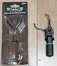 Vim Tools Swivel Head Button Clip Disconnect Tool for EVAP, Fuel & DEF #BCT1