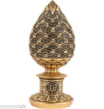 Islamic Gift Table Decor Golden Egg - 99 Names of Allah 1631 (Small)