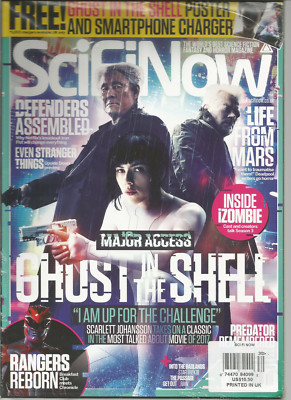 SCI FI NOW UK MAGAZINE ISSUE 130 2017, POSTER ONLY, SMARTPHONE CHARGER 