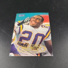 1998 Fleer Dewayne Washington #151 Free Agent Pittsburgh Steelers Football Card