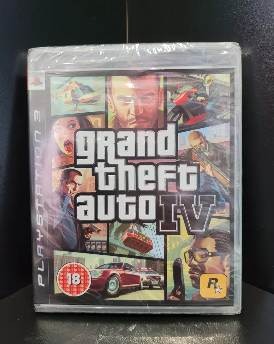 Game GTA IV - Grand Theft Auto IV p/ PS3 - Take 2 - GAMES E