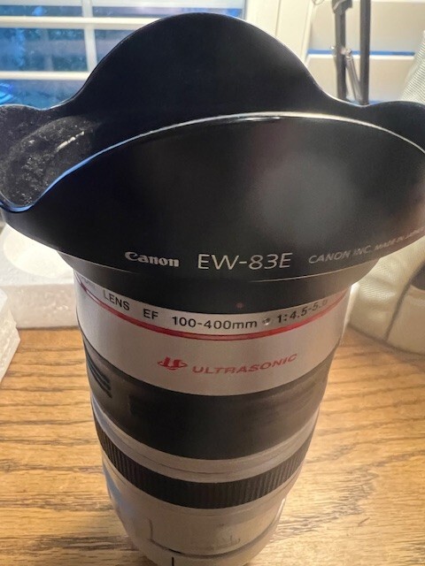 Cannon EF 100-400mm f/4.5-5.6L IS USM Telephoto Zoom Lens