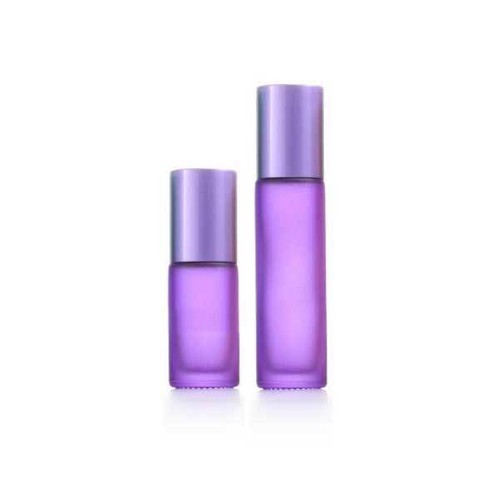 Wholesale 5ml 10ml Matting Glass Essential Oil Roller Bottles with Plastic Ball - Picture 15 of 17