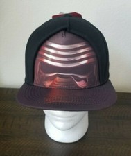 Disney Star Wars Black Snapback Hat Cap Size OS