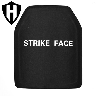 Level 3+ bullet proof ballistic plate, body armor 11x14 - lab tested & vid
