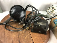 Vintage Magnaflux BlackLight Inspection Light Westinghouse Mercury Bulb H44-4GS 