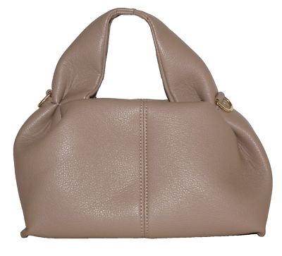 POLENE Edition Taupe (Beige) Leather NUMERO NEUF MINI Handbag 5.5