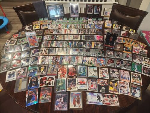 š„Massive NBA, NFL, MLB Card Lot - Jordan, Kobe, Graded Slab, Autos, Plaques +