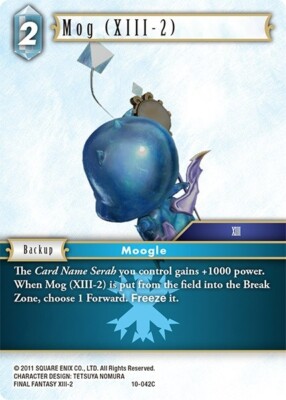 MOG様 Mog (XIII-2) [Final Fantasy TCG] Card - SQUARE ENIX [NEAR MINT] 10