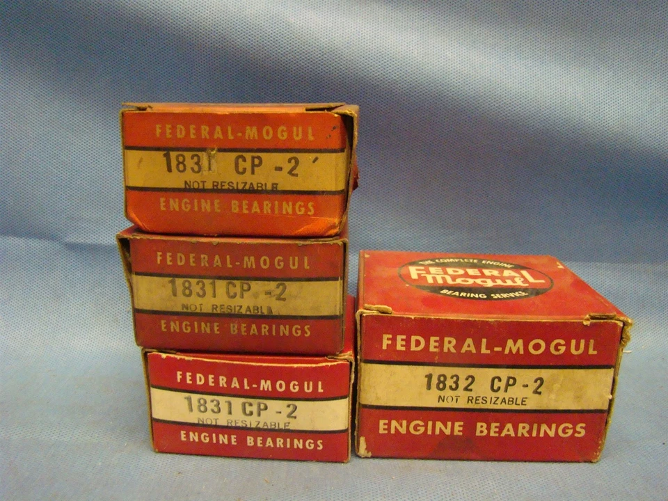 Набор основных подшипников Ford 223 262 Crestline Galaxie Custom Fairlane 002 1961 - 1964 - Изображение 3 из 4