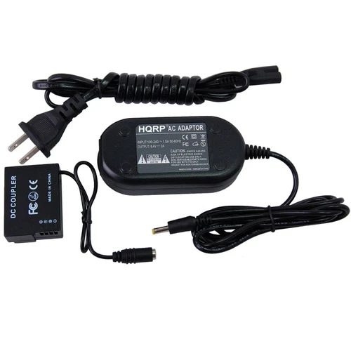 HQRP Adaptateur Secteur AC & Dc Coupleur pour Panasonic DMW-AC8PP DMW-DCC8
