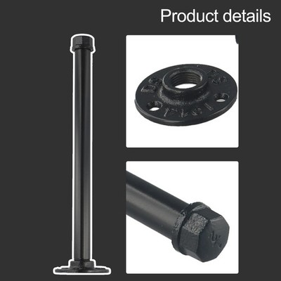 Metall Regal Halterung Buchrohr Display Wandhalter Space-Saving Rustikal