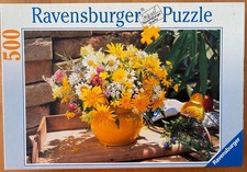 Ravensburger Puzzle - " Gelber Wiesenstrauß " -   500 / - 1 Teil