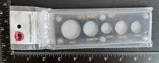 Capital Plastics Acrylic Coin Holder US No Dollar Proof Mint Set Blank