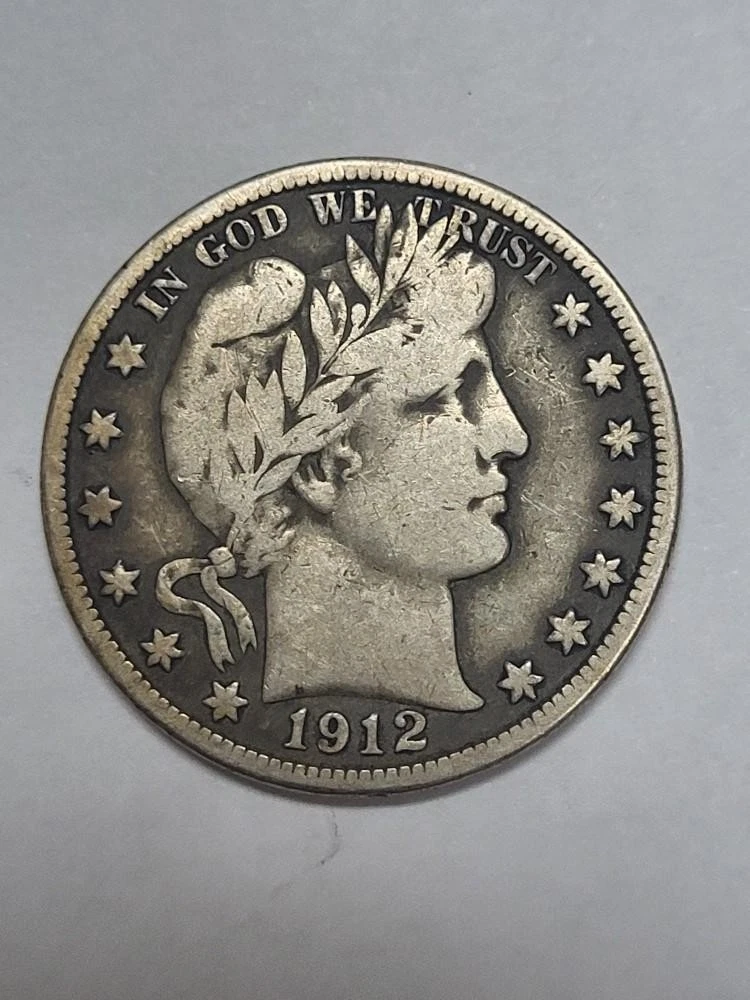 1912 Year Barber Half Dollars (1892-1915) for sale | eBay