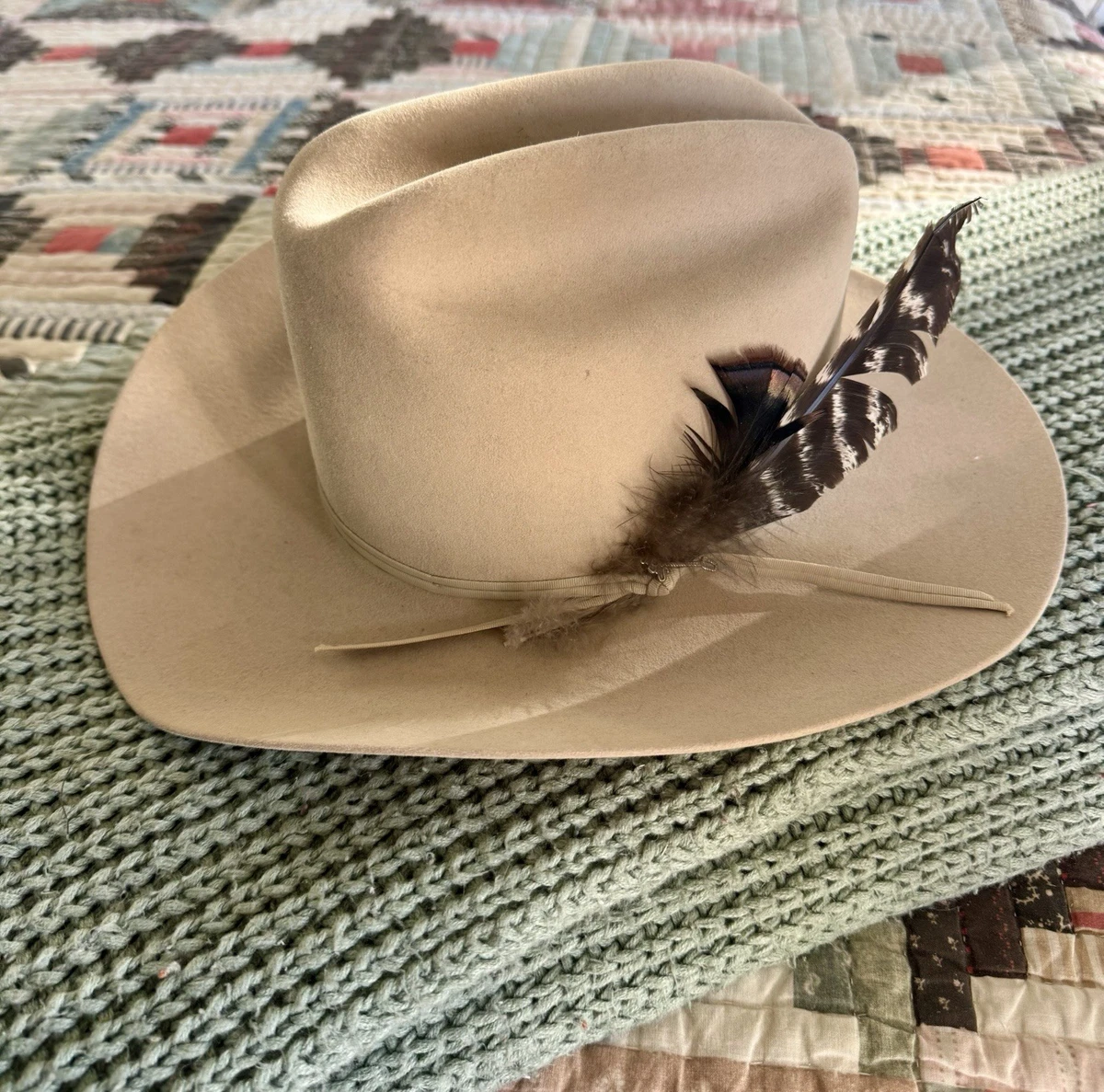 STETSON 60cm HAT ビンテージ　ステットソン　サンド Stetson Cowboy Beige Vintage Hats for Men for sale | eBay
