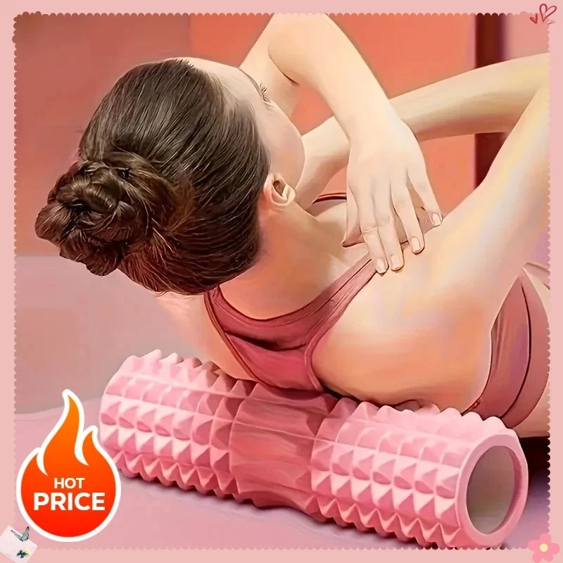 Foam Fitness Roller for Deep Tissue Massage Grid Muscle Trigger Point Muscles - Image 3 of 4