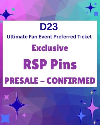 PRESALE CONFIRMED 2026 D23 Ultimate Fan Event Premier Collection LE Pins -CHOOSE