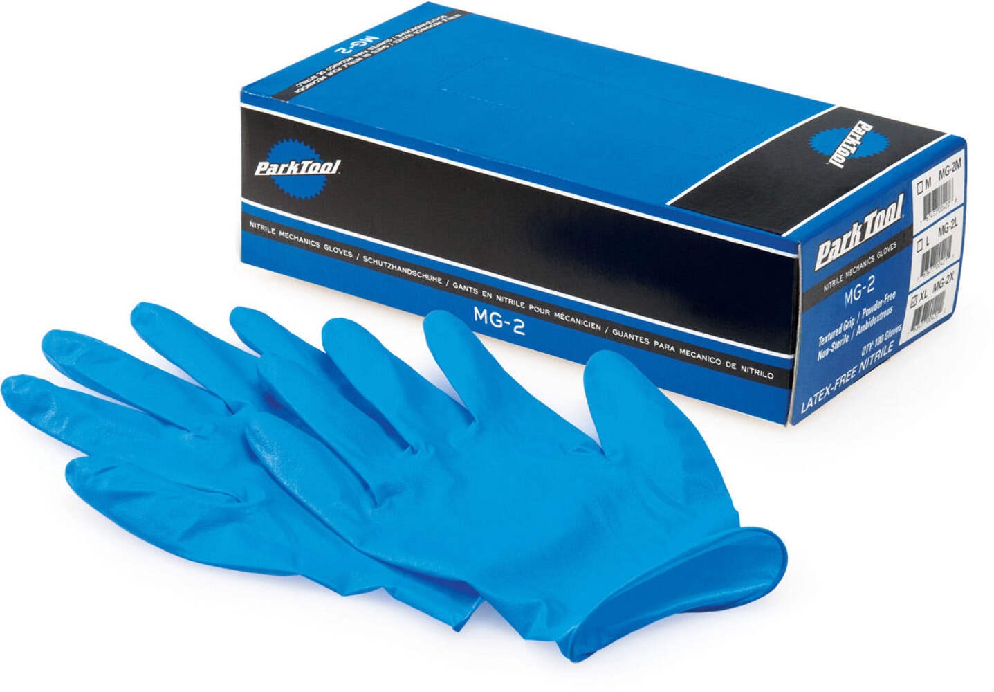 Park Tool MG-3L - Nitrile Mechanics Gloves Large
