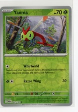 Yanma 002/182 Common Reverse Holo SV10: Destined Rivals Pokemon TCG