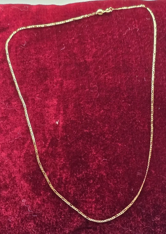 Schöne Figaro-Goldkette 585/14 Karat