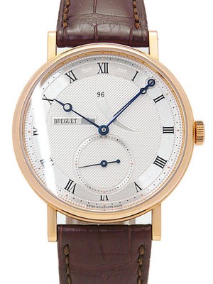 Breguet Classic Power Reserve 5277BR 12 9V6 38mm Silver Dial Rose Box #T042