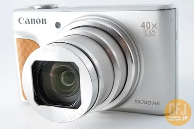 [Probado] Cámara digital compacta Canon PowerShot SX740 HS 4K plateada... - Imagen 1 de 4