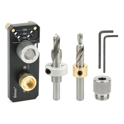 Aluminum Hole Drilling Assistant Open Hole Quick Connection Countersunk Tool