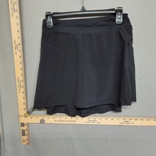 All in Motion Girls XL 14 Black Pleated Athletic Skort Tennis Golf Skirt Pocket