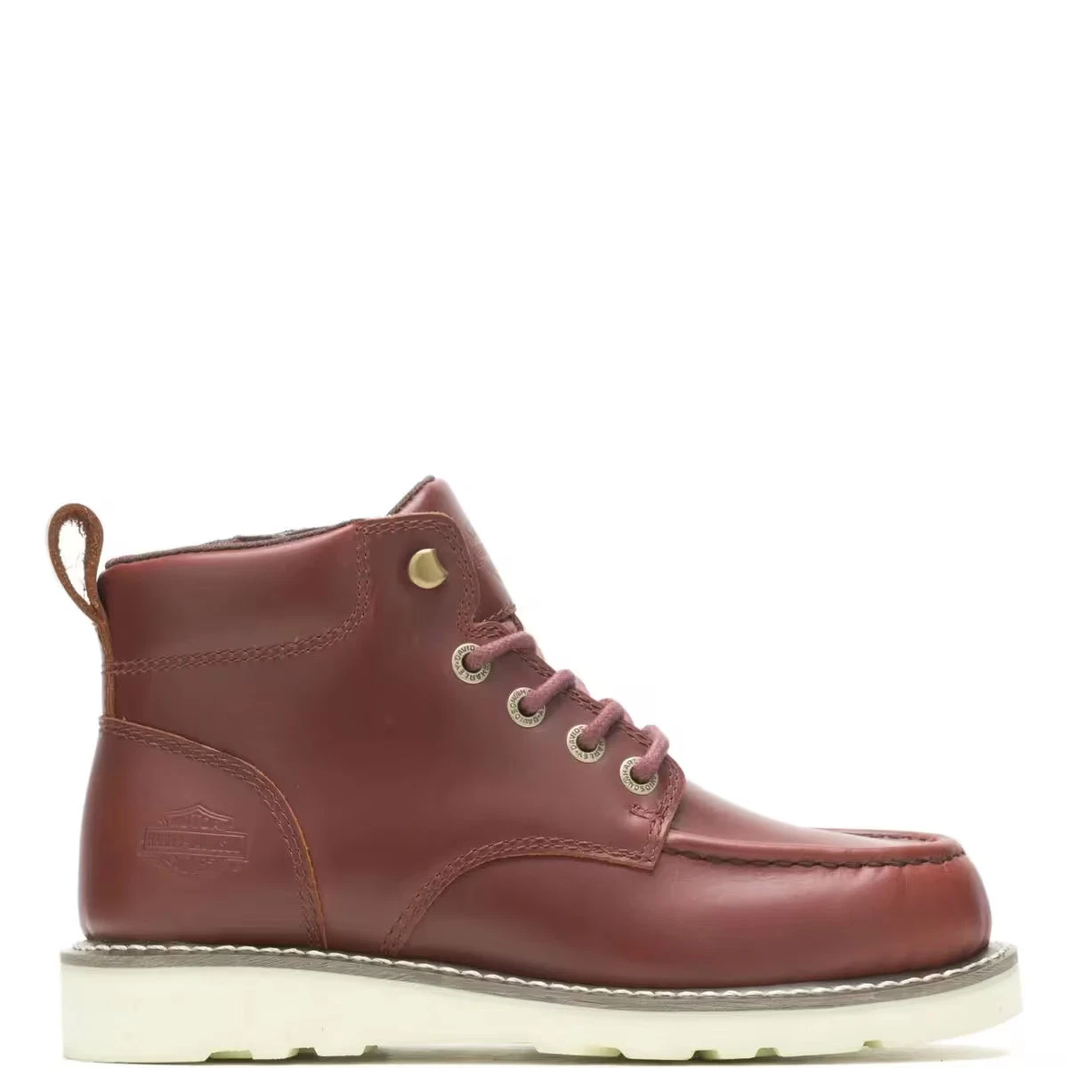 Harley-Davidson Brown Leather Boots with Red Laces Harley-Davidson Men main image 3