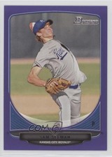 2013 Bowman Prospects Retail Purple Sam Selman #BP110 3v8