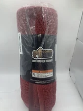 Gorilla Grip Dirt Grabber Door Mat 35x 23 Burgundy Wine (NEW BROKEN SEAL) BL