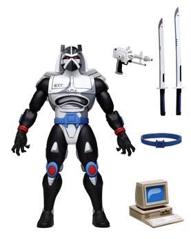 TMNT Cartoon Ultimate Chrome Dome AF Actionfigur Neca