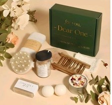 Luxury Large Spa Bath Gift Set for Women   10-Piece Self-Care  Home Spa