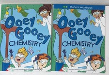 OOEY GOOEY CHEMISTRY Textbook & Workbook 2pc Set By Marie R Ecker, Revised 2022