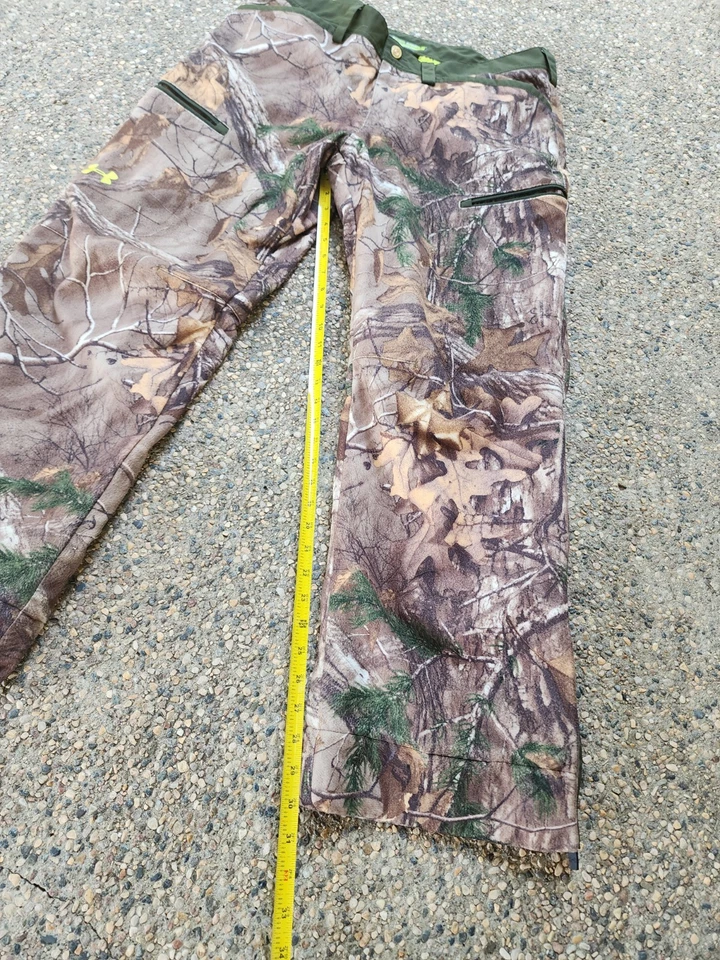 Under Armour Infrared Scent Control Coldgear Camo Rut Pants Breakup Infinity 38 - Image 4 of 4