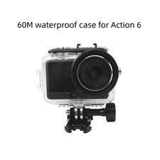 60M depth waterproof case is suitable for DJI Action 6 camera